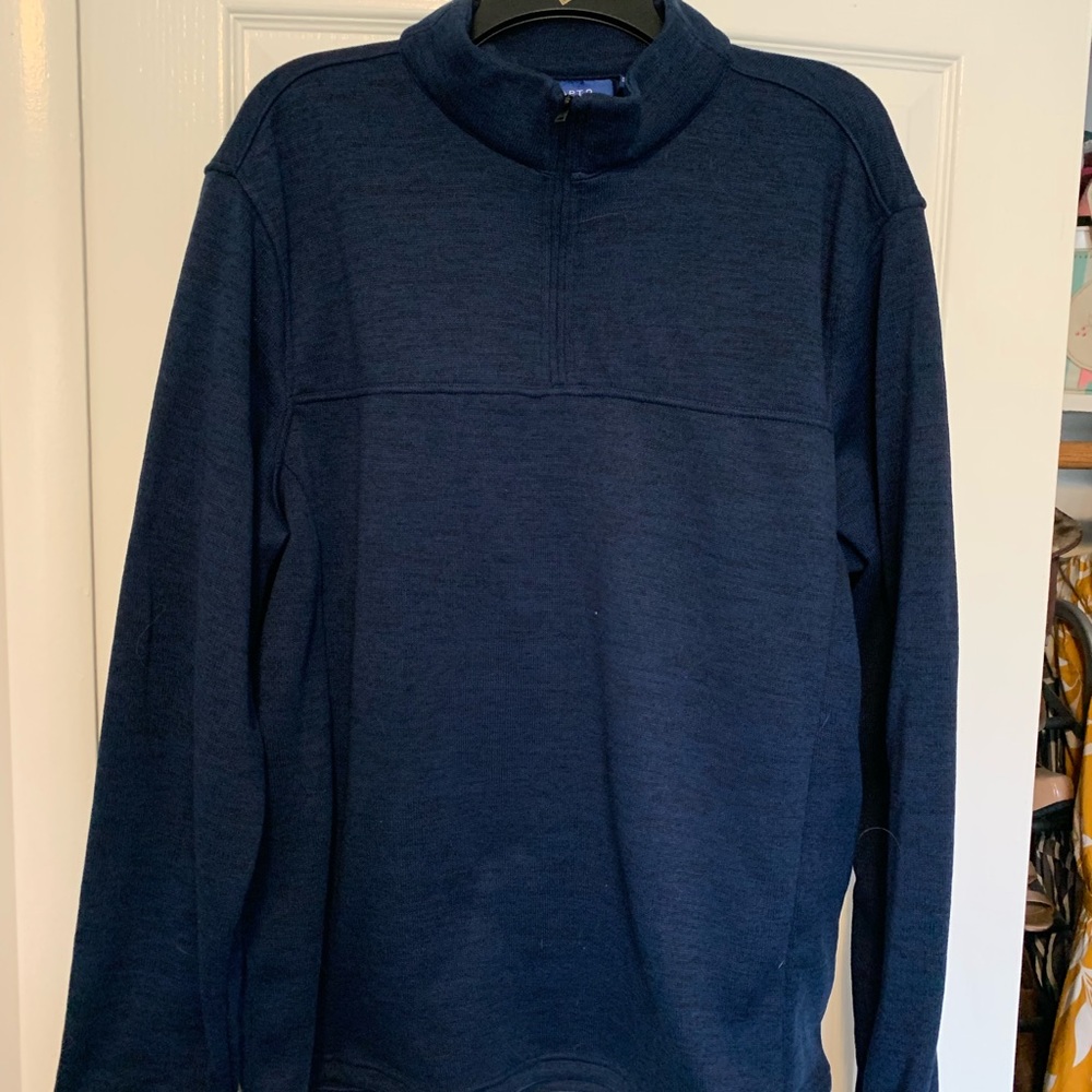 Men’s Quarter Zip fleece sweater